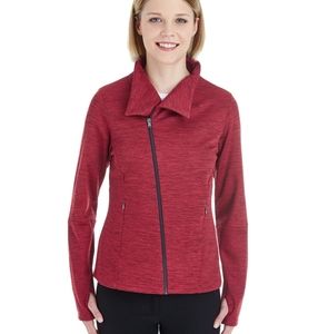 Ladies' Mélange Lightweight Fleece Jacket 